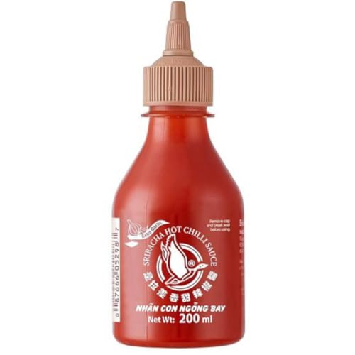 Sricha Chilisauce mit Knoblauch Sauce 200 Mililiter von Generisch