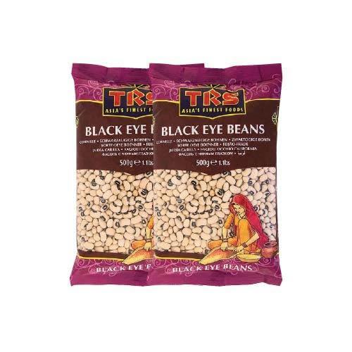 TRS Black Eye Beans (Bundle of 2 x 500g) - 1kg von Generisch