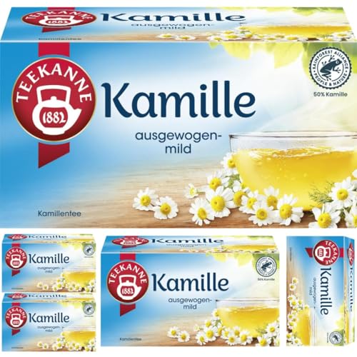 Teekane Kamille Tee 20 x 1,50 gramm x 5 er Pack von Generisch