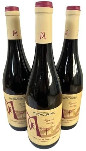 Teroldego Rotaliano Riserva DOC 2019, Mezzacorona, Rotwein aus Italien, 750 ml, 3er-Set von Generisch