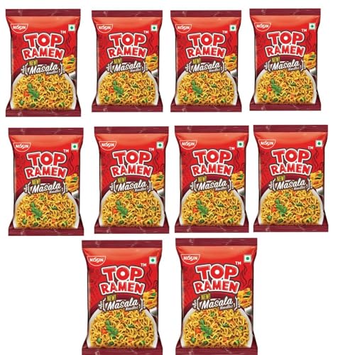 Top Ramen Masala Nudeln (Bündel mit 10 x 50g) von Generisch