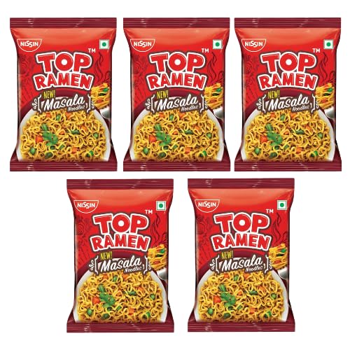 Top Ramen Masala Nudeln (Bündel mit 5 x 50g) von Generisch