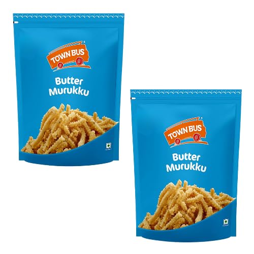 Town Bus Butter Murukku (Bündel mit 2 x 170 g) von Generisch