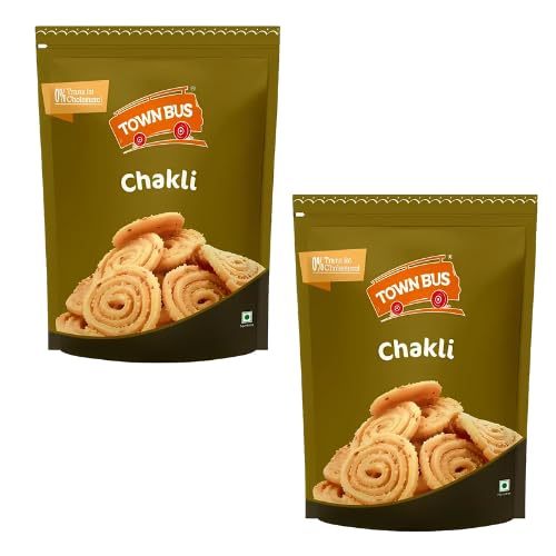 Town Bus – Snacks und Herzhaftes (2 x 170g) (Chakli/Murukku) von Generisch