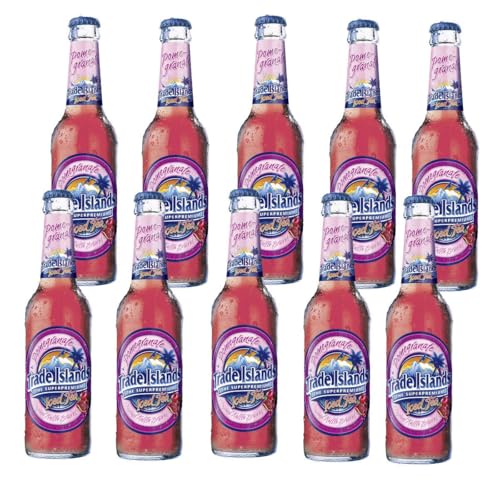 Trade Islands Iced Tea Pomegranate 10 Flaschen je 0,33l inkl. Mehrweg Pfand von Generisch