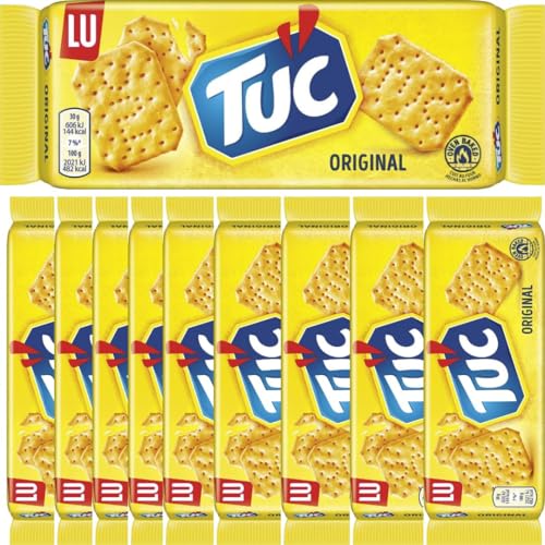 Tuc Original Cracker Keks 100 gramm x 10 STÜCK mit Pufai von Generisch