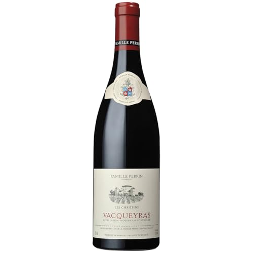 Vacqueyras Les Christins Rotwein 2021 - Famille Perrin - g.U. - Rhonetal Frankreich - Rebsorte Grenache - 75cl von Generisch