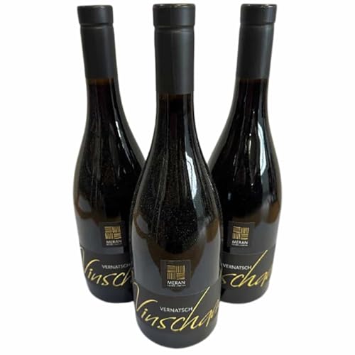 Vernatsch Vinschgau DOC 2023, Kellerei Meran, Rotwein aus Italien, 750 ml, 3er-Set von Generisch