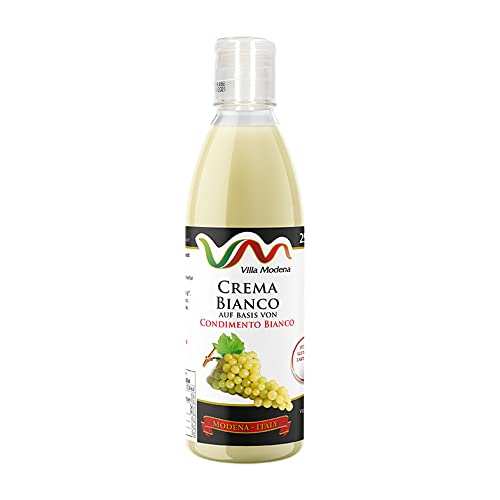 Villa Modena Crema Bianco mit Condimento Bianco | Glutenfrei | Laktosefrei | 250 ml von Generisch