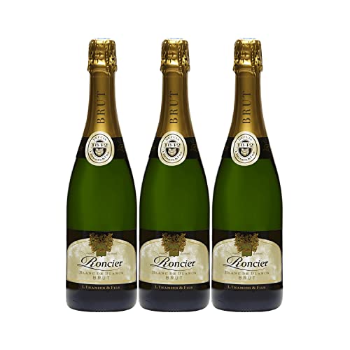 Vin Mousseux Blanc de Blancs Brut Weißwein - Roncier - Sekt - ... - Burgund Frankreich - Rebsorte … - 3x75cl von Generisch