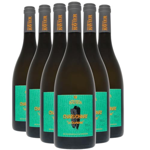 Vin de Savoie Chardonnay La Caspienne Weißwein 2023 - Philippe et Sylvain Ravier - g.U. - Savoie - Bugey Frankreich - Rebsorte Chardonnay - 6x75cl von Generisch