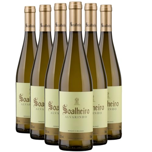 Vinho Verde Alvarinho Weißwein 2023 - Soalheiro - DOC - Portugal Portugal - Rebsorte Albarino - 6x75cl von Generisch