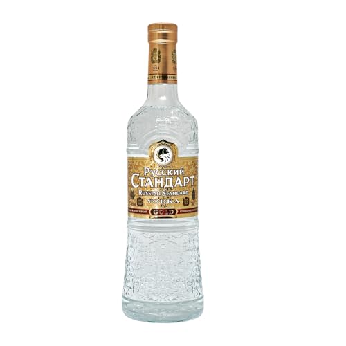 Vodka Russian Limited Edition 700 ml. Geschenkset! (Gold Edition) von Generisch