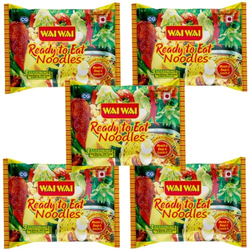 Wai Wai Nudeln Huhn Geschmack (Bundle of 5 x 70g) von Generisch