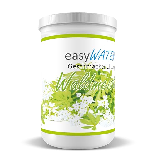 Waldmeister easyWater Getränkepulver│ Zuckerfreies Geschmackspulver für erfrischende Getränke │Nur 5 Kalorien auf 500ml Wasser│ohne Aspartam│Inhalt: 25 Portionen von Generisch