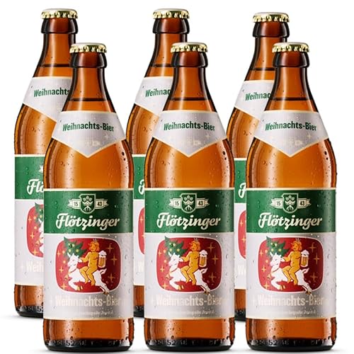 Weihnachtsbier Flötziger (6 Flaschen 0,5L Mehrweg ink. Pfand) von Generisch