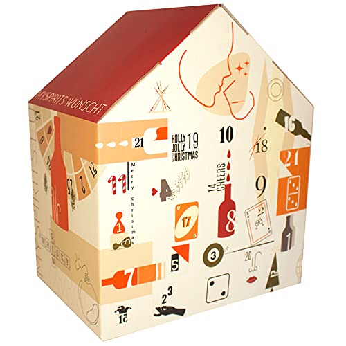 mySpirits Gin Adventskalender Special Edition / 26-57% Vol. / 24 x 0,02l + mySpirits kleines Nosingglas von Generisch