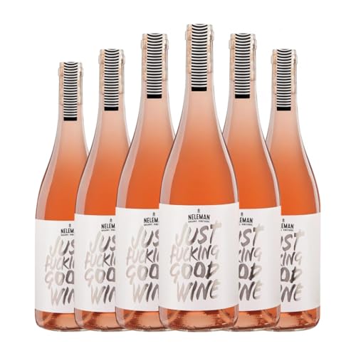 Neleman Just Fucking Good Wine Rosé Grenache Valencia 75 cl Rosé-Wein (Karton mit 6 Flaschen von 75 cl) von Generish