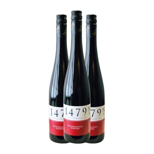 Nelles Spätburgunder 75 cl Rotwein (Karton mit 3 Flaschen von 75 cl) von Generish