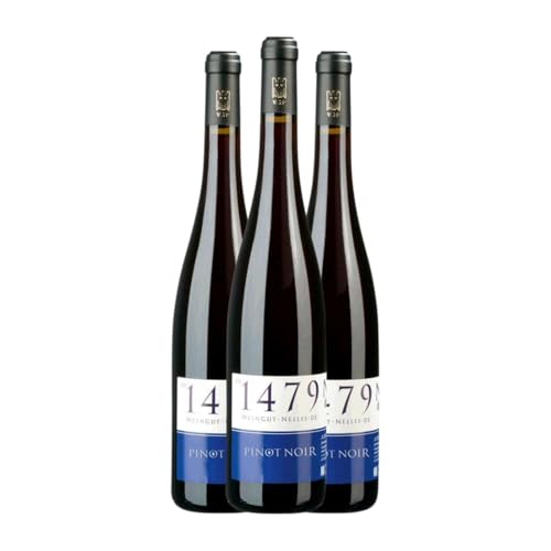 Nelles Spätburgunder Trocken 75 cl Rotwein (Karton mit 3 Flaschen von 75 cl) von Generish