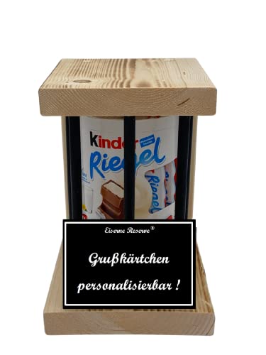 Personalisierte Geschenke für Kinder Geschenkidee mit Namen - Notfall Reserve Black Edition Kinder Riegel Schokolade (10 x 21 g) - Geburtstag Hochzeit Abschied von Genial-Anders