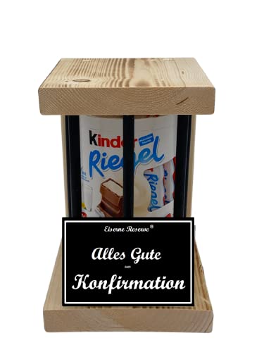 Konfirmation Geschenk Kinder Riegel Notfall Reserve Black Edition Konfirmationsgeschenke für Jungen Konfirmation Geschenke Mädchen Text s/w Alles Gute zur Konfirmation von Genial-Anders