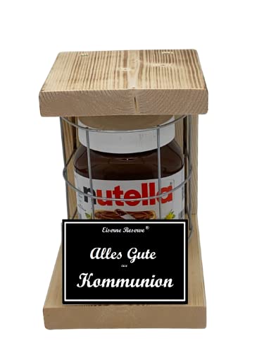 Kommunion Geschenke für Mädchen und Jungen - Nutella - Notfall Reserve Metallgitter - Erstkommunion Geschenke zur Kommunion -s- Alles G.zur Kommunion von Genial-Anders