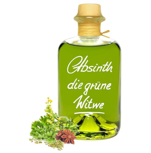 Absinth Die Grüne Witwe 0,5L Testurteil SEHR GUT(1,4) Maximal erlaubter Thujongehalt 35mg/L 55% Vol von Geniess-Bar!