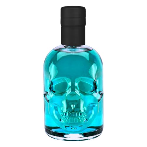 Absinth Skull Totenkopf Arctic Blue 0,2L 55% Vol mit maximal erlaubtem Thujon 35mg/L von Geniess-Bar!