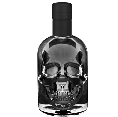 Absinth Skull Totenkopf Schwarz Black 0,2L mit maximal erlaubtem Thujon 35mg/L 55% Vol von Geniess-Bar!