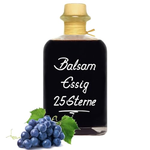 Balsam Essig 25 Sterne 1L fast sirupartig konzentriert und sehr mild 6% Säure von Geniess-Bar!