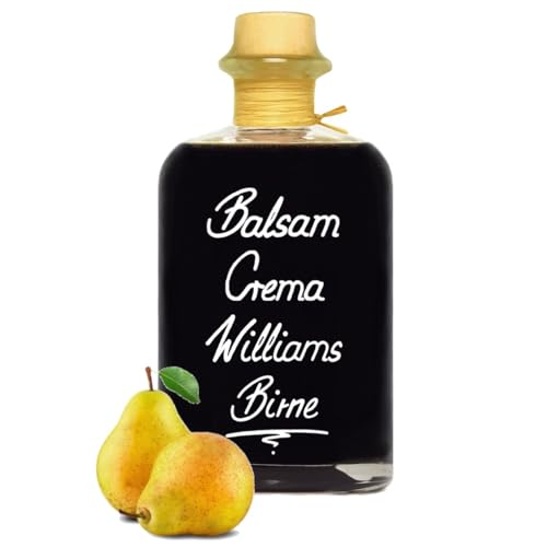 Geniess-Bar! Balsamico Creme Birne (0,5 Liter) - Premium Crema di Aceto Balsamico di Modena IGP mit 3% Säure von Geniess-Bar!