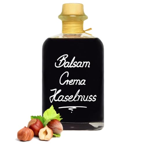 Geniess-Bar! Balsamico Creme Haselnuss (0,5 Liter) - Premium Crema di Aceto Balsamico di Modena IGP mit 3% Säure von Geniess-Bar!