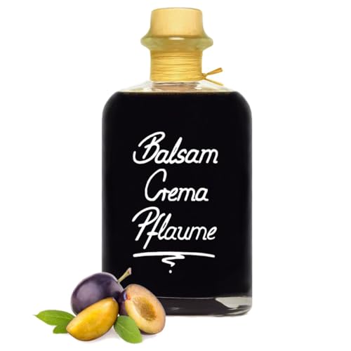 Geniess-Bar! Balsamico Creme Pflaume (0,5 Liter) - Premium Crema di Aceto Balsamico di Modena IGP mit 3% Säure von Geniess-Bar!