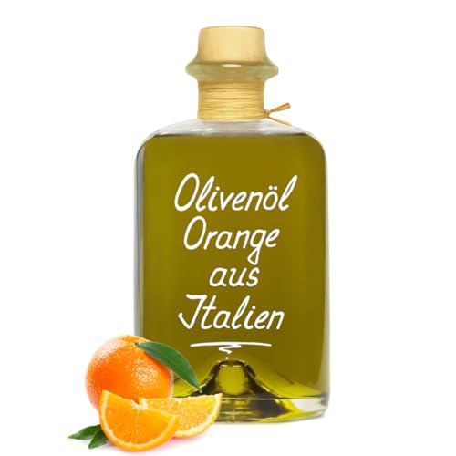 Olivenöl Orange aus Italien 0,7L - extra vergine kaltgepresst & intensive Fruchtnote von Geniess-Bar!