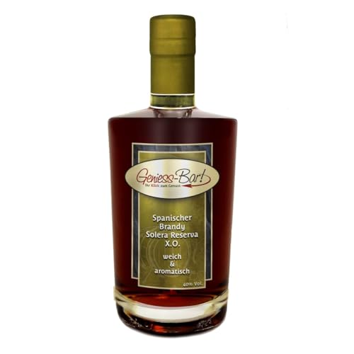 Spanischer Brandy Solera Reserva X.O. 0,35L 40% Vol von Geniess-Bar!