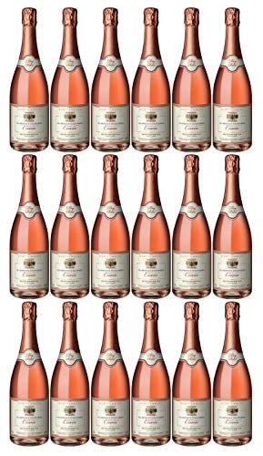 Heilbronner Staufenberg Cuvée Rosé Sekt Dry, Genossenschaftskellerei Heilbronn, Württemberg (18 x 0,75 l) von Genossenschaftskellerei Heilbronn