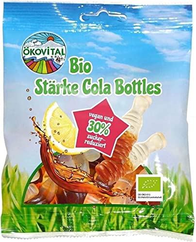 Georg Rösner Fruchtgummi "Cola-Bottles", zuckerreduziert, vegan (80 g) - Bio von Georg Rösner