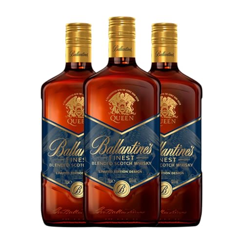 Whiskey Blended Ballantine's Queen 70 cl (Karton mit 3 Flaschen von 70 cl) von George Ballantine & Son - Ballantine's