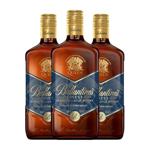 Whiskey Blended Ballantine's Queen Limited Edition 70 cl (Karton mit 3 Flaschen von 70 cl) von George Ballantine & Son - Ballantine's