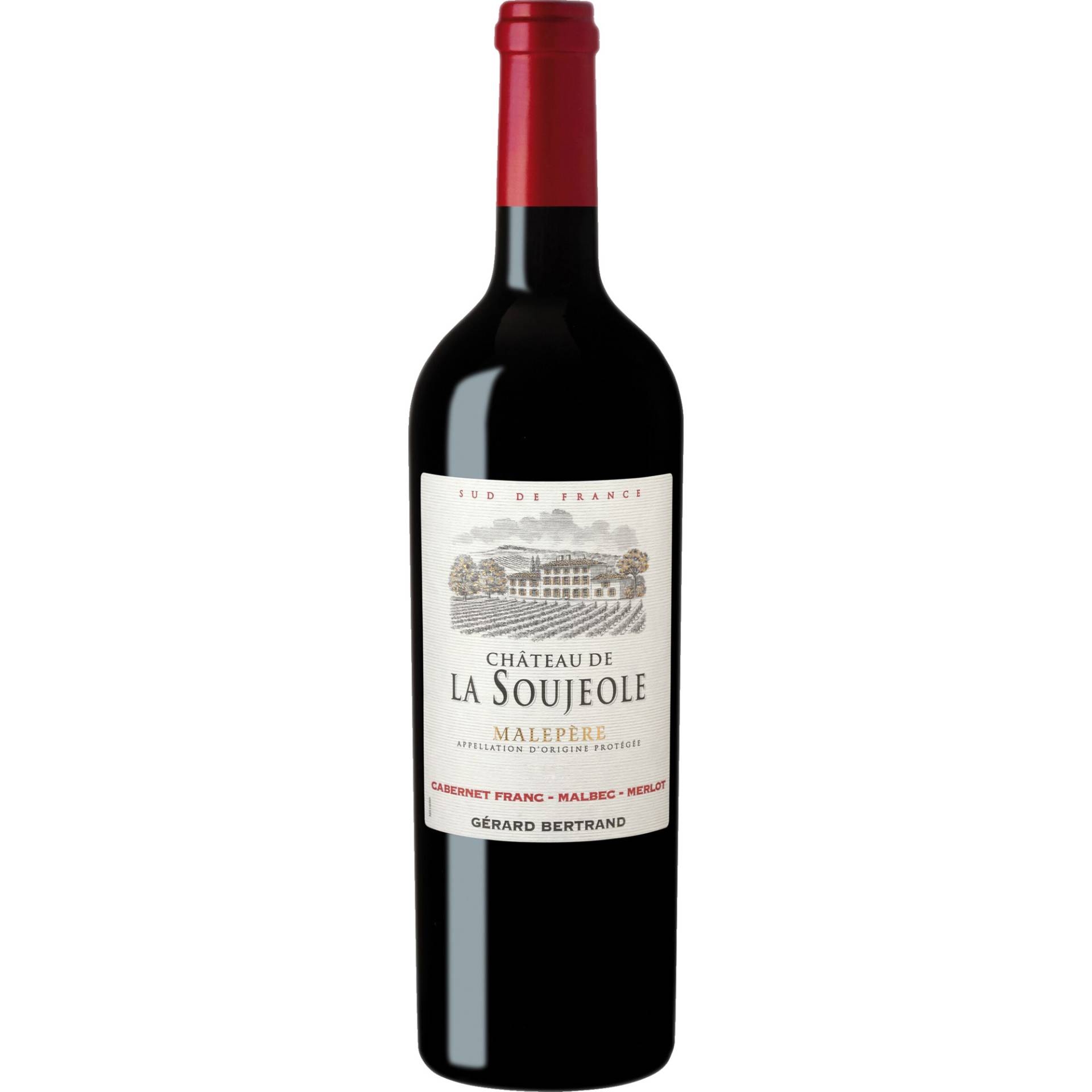 Château La Soujeole, Languedoc AOP, Languedoc-Roussillon, 2018, Rotwein von Gérard Bertrand,11100,Narbonne,Frankreich