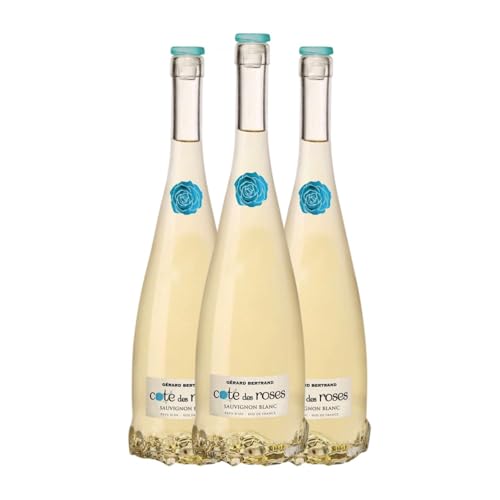 Gérard Bertrand Côte des Roses Sauvignon Weiß 75 cl Rosé-Wein (Karton mit 3 Flaschen von 75 cl) von Gérard Bertrand Vigneron