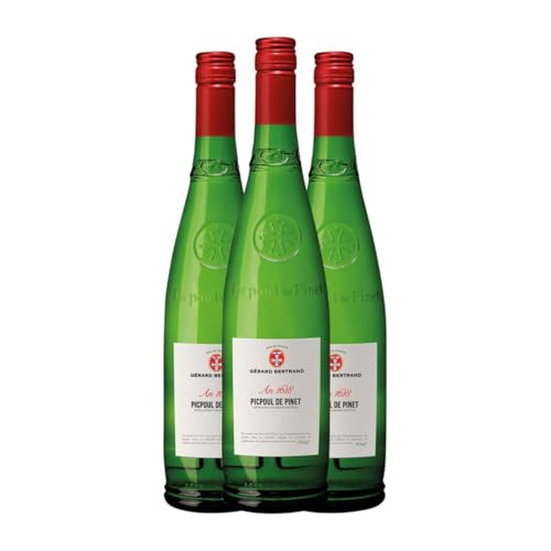 Gérard Bertrand Heritage 1618 Picapoll Picpoul de Pinet 75 cl Weißwein (Karton mit 3 Flaschen von 75 cl) von Gérard Bertrand Vigneron