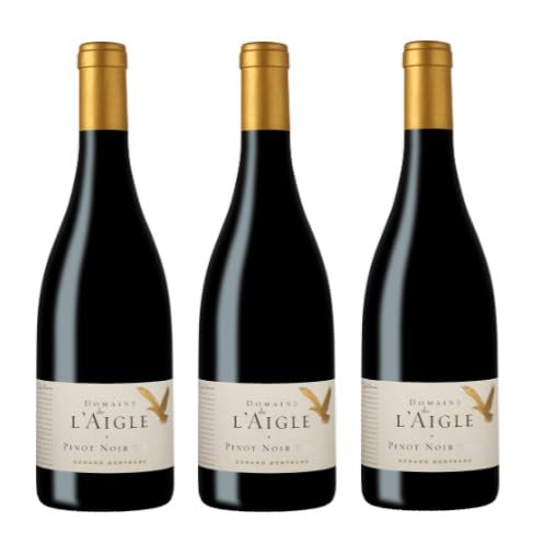 3x 0,75l - 2022er - Gérard Bertrand - Domaine de l'Aigle - Pinot Noir - Haut Vallée de l'Aude I.G.P. - Languedoc - Frankreich - Weißwein trocken von Gérard Bertrand