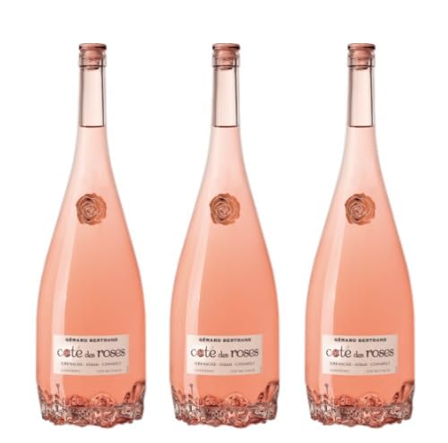 3x 1,5l - 2023er - Gérard Bertrand - Côte des Roses - Rosé - MAGNUM - Pays d'Oc I.G.P. - Frankreich - Rosé-Wein trocken von Gérard Bertrand