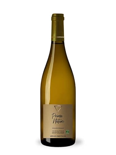 Gérad Bertrand Prima Nature Weiﬂwein | Chardonnay| IGP Pays d'Oc Vin Bio Vegan Sans Sulfites Trocken | (1 x 0.75 l) von Gérard Bertrand