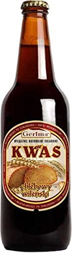 Gerima Wileński Kwas 500 ml Brotgeschmack, Probiotisch, nicht mit Kohlendioxid gesättigt, Getränk von Gerima