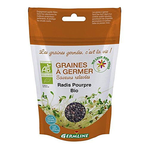 Bio-Samen purpurner RETTICH 100Gr. von Germ'line