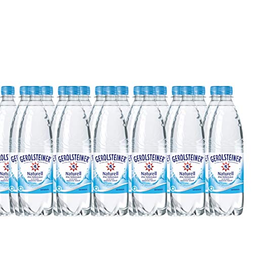 18 Flaschen Gerolsteiner Quelle Naturell Sprudel Mineralwasser ohne Kohlensäure a 1000ml in PET inc. 2.70€ Mehrweg Flasche von Gerolsteiner