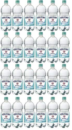 24 Flaschen Gerolsteiner Medium a 1l PET EINWEG inklusive 6€ von Gerolsteiner